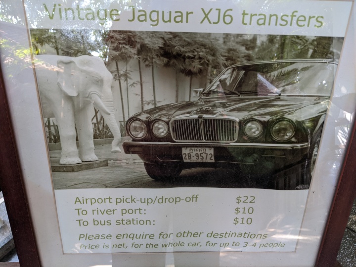 Vintage Jaguar pick-up
